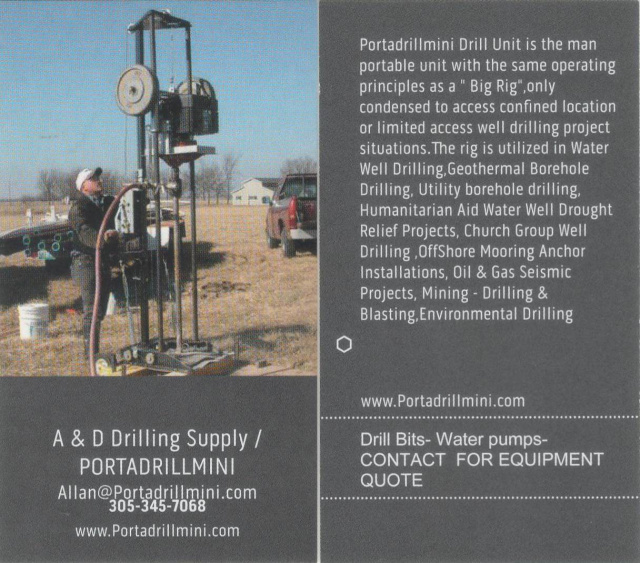 Drill Rig Portable Well Drilling